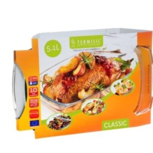 CLASSIC Naczynie żaroodporne 5,1l z pokrywą
