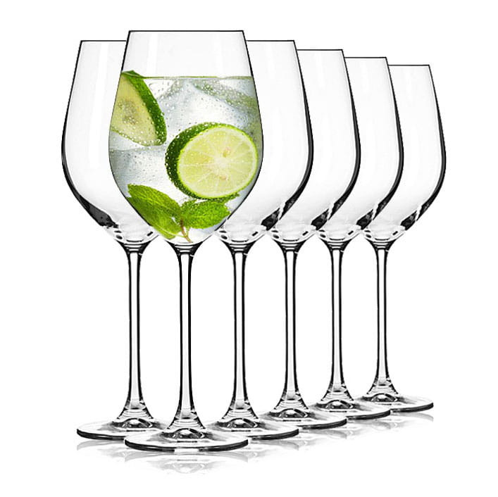 SPLENDOUR Kieliszki do wody 500 ml| komplet 6 sztuk