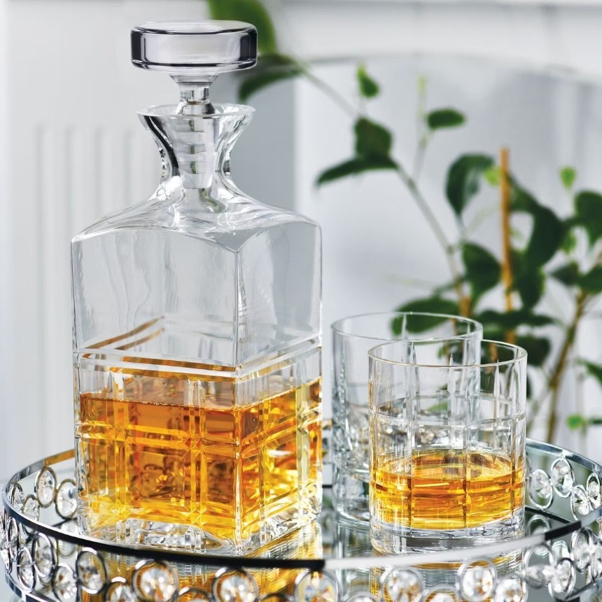 Komplet do whisky (7el.) Krosno - Noble