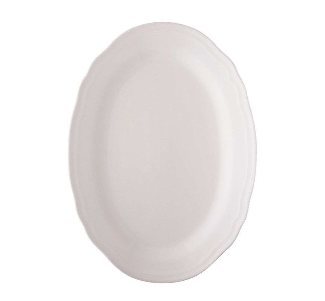 Półmisek owalny Castel 29 cm Bogucice - Gino Cream 1229  ecru