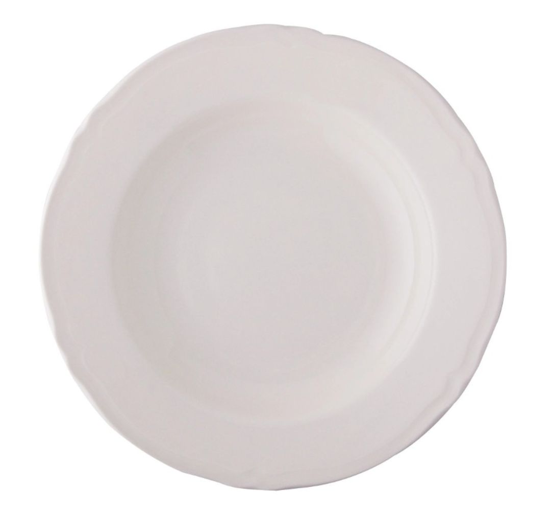 Talerz głęboki Castel 23,5 cm Bogucice - Gino Cream 1229 ecru