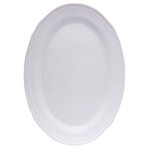 Półmisek owalny Alba 32 cm Bogucice - Gino White 1228