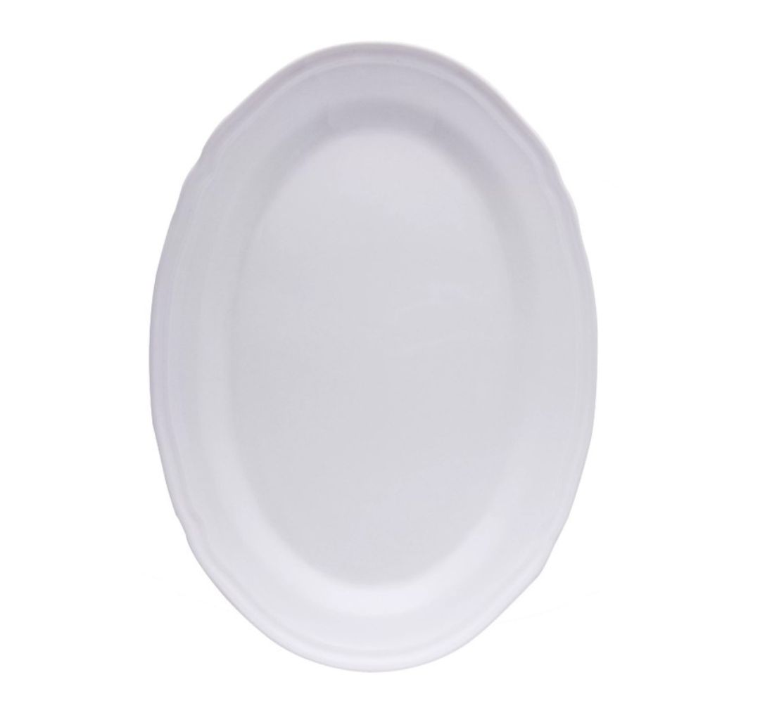 Półmisek owalny Alba 29 cm Bogucice - Gino White 1228