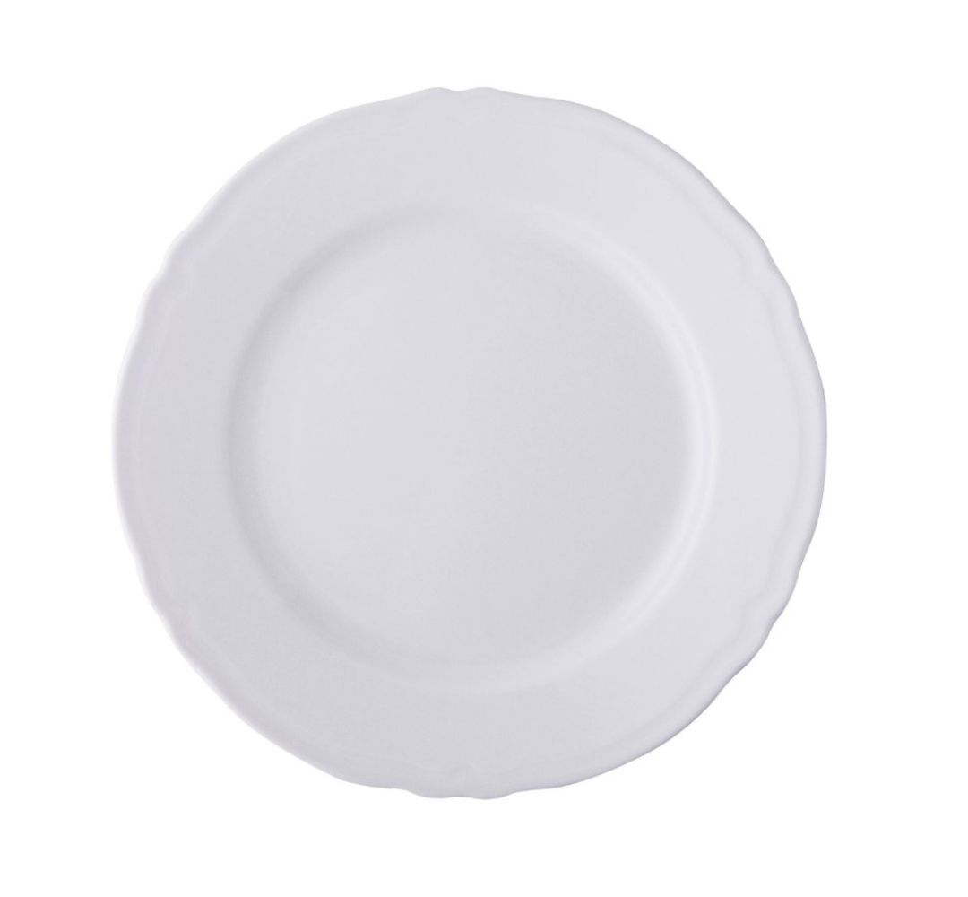 Talerz płytki Alba 21 cm Bogucice - Gino White 1228