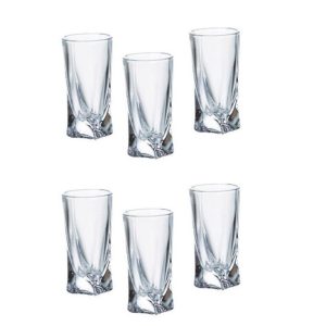 Kieliszki do likieru 50 ml (6 szt.) Bohemia - Quadro