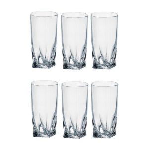 Szklanki long drink 350 ml (6 szt.) Bohemia - Quadro