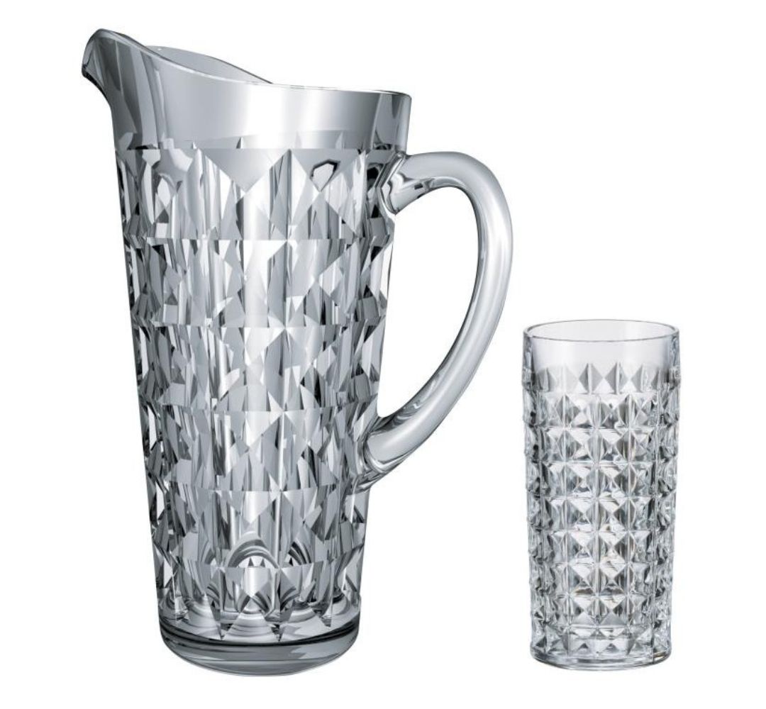 Komplet do wody dzbanek i szklanki (7el.) Bohemia - Diamond