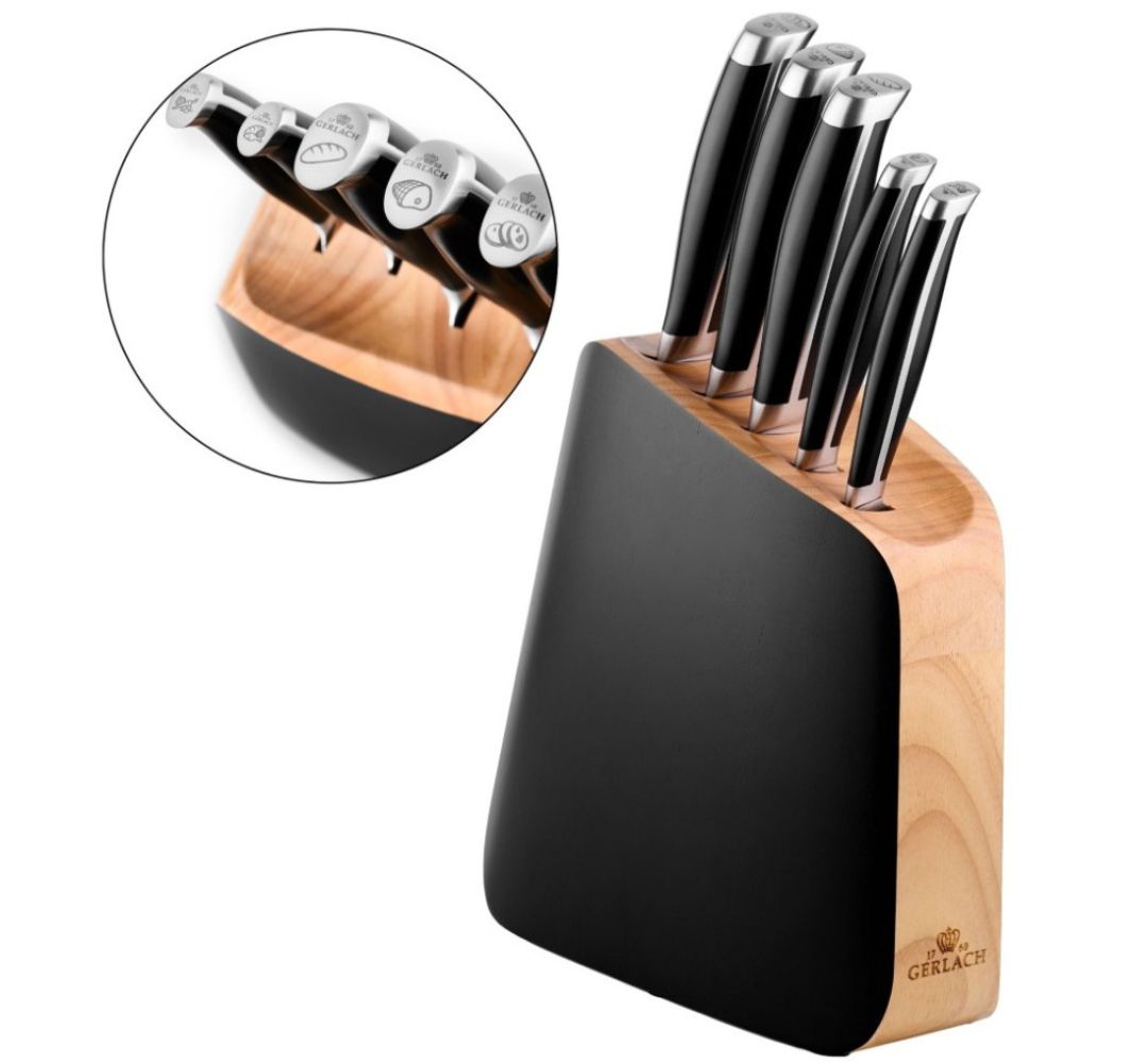Komplet 5 noży w bloku Gerlach - Loft
