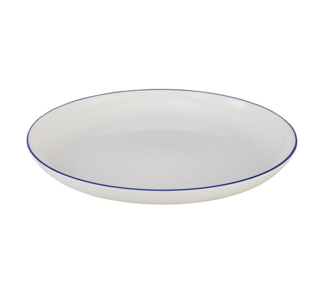 Półmisek owalny 31 cm Bogucice - Base Blue 1235