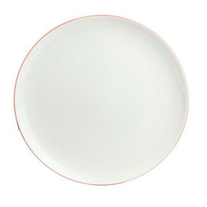 Talerz płytki obiadowy 27 cm Bogucice - Base Red 1243