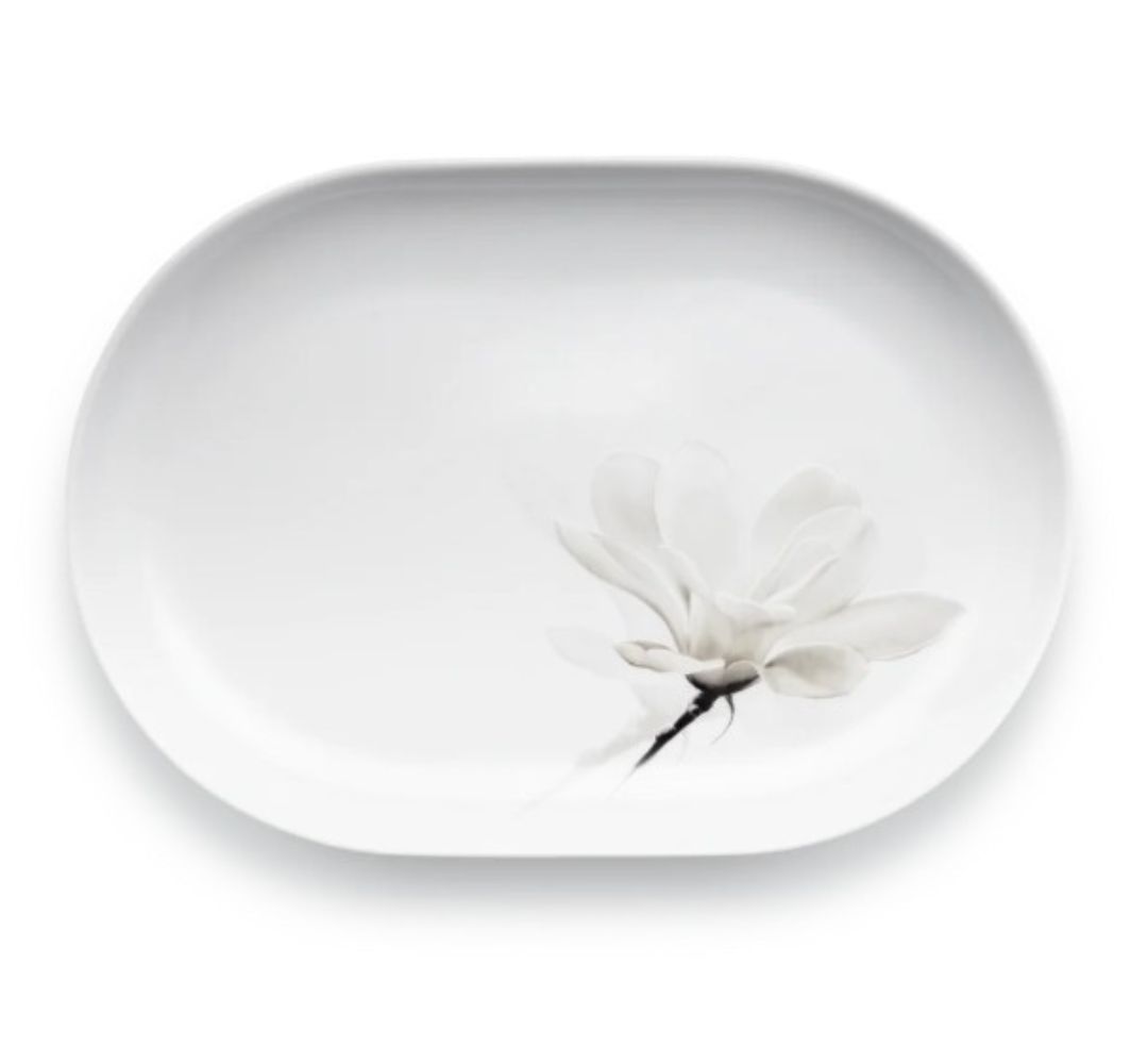 Półmisek owalny 33 cm Lubiana - Boss Magnolia