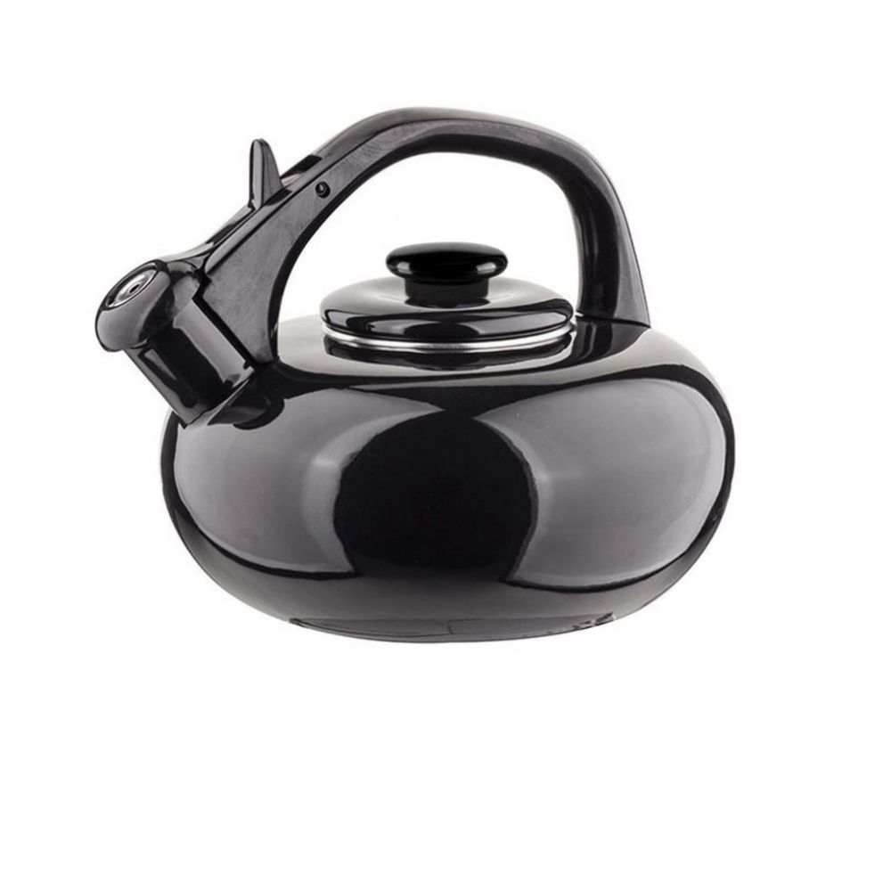 Czajnik emaliowany 2,5l czarny Forchetto - Luna