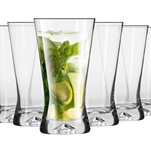 Komplet szklanek long drink 300 ml (6 szt.) Krosno - X-line