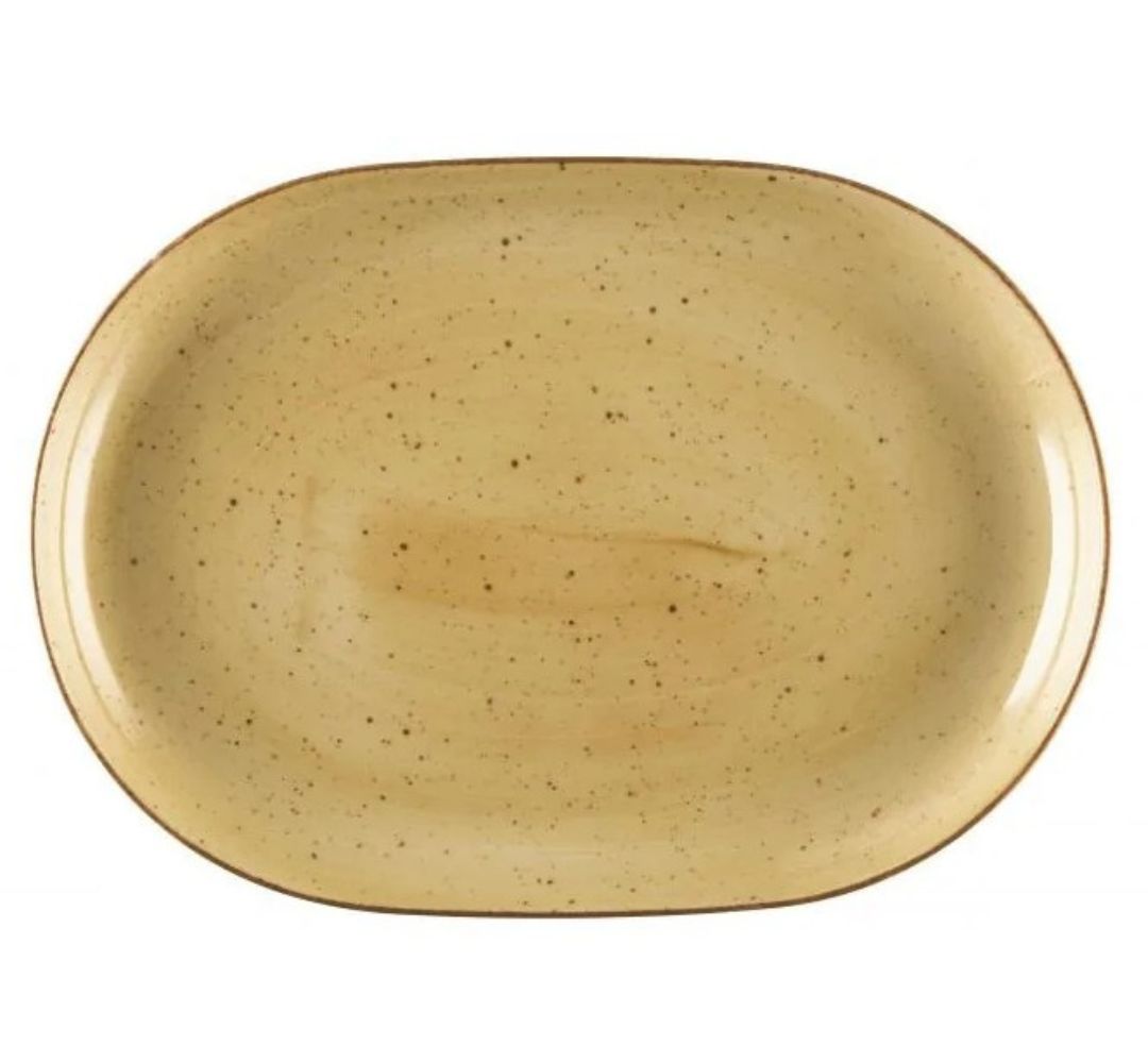 Półmisek owalny 28 cm Lubiana - Boss 6630J Żółty