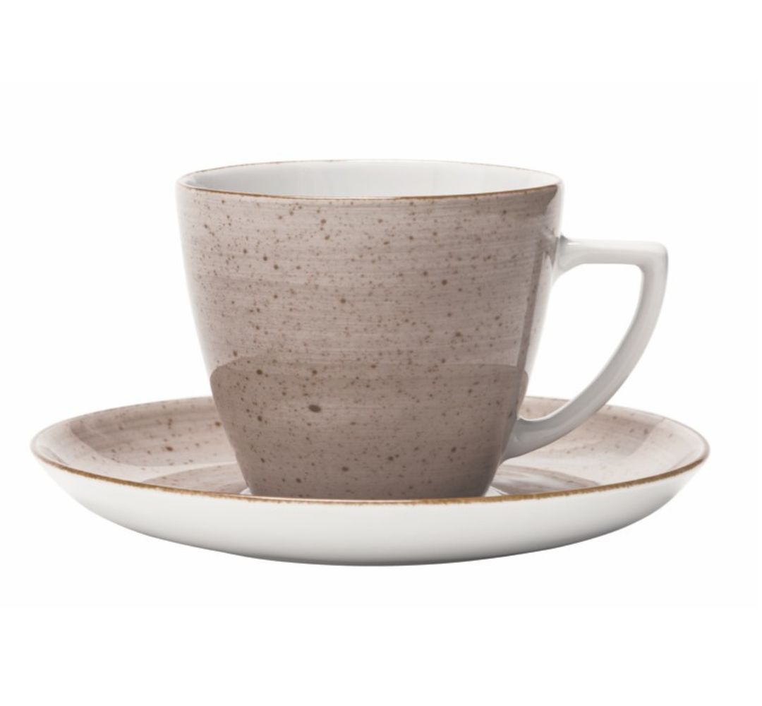 Filiżanka ze spodkiem 350 ml/14 cm Lubiana – Beata/Dorota 6630T Brąz