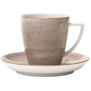 Filiżanka ze spodkiem 200 ml/14 cm Lubiana – Beata/Dorota 6630T Brąz