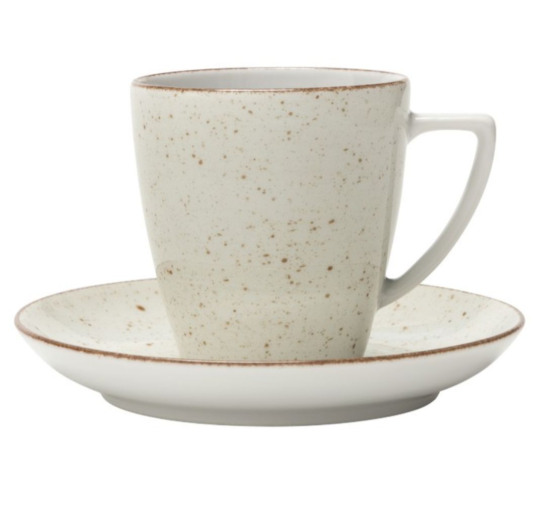 Filiżanka ze spodkiem 200 ml Lubiana -Beata/Sonia 6630U Krem