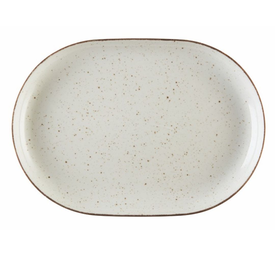 Półmisek owalny 33cm Lubiana - Boss 6630U Krem