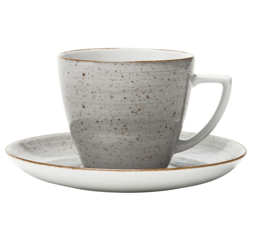 Filiżanka ze spodkiem Lubiana - Beata/Dorota 6630Z Siwy