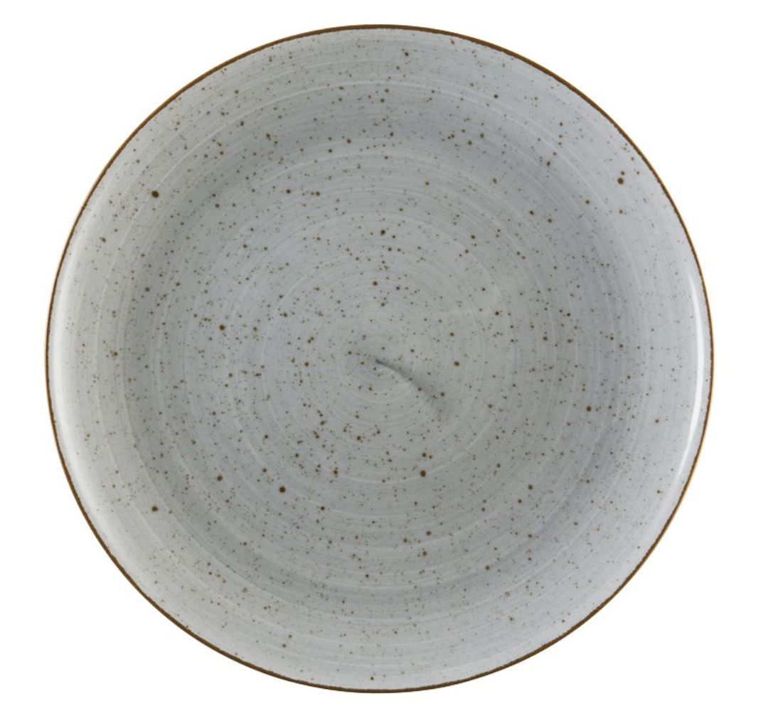 Talerz płytki 27cm Lubiana - Boss 6630Z Siwy