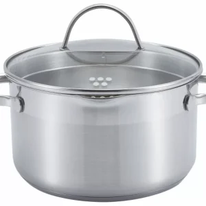 COMFORT NEW Garnek z pokrywką szklaną 28cm