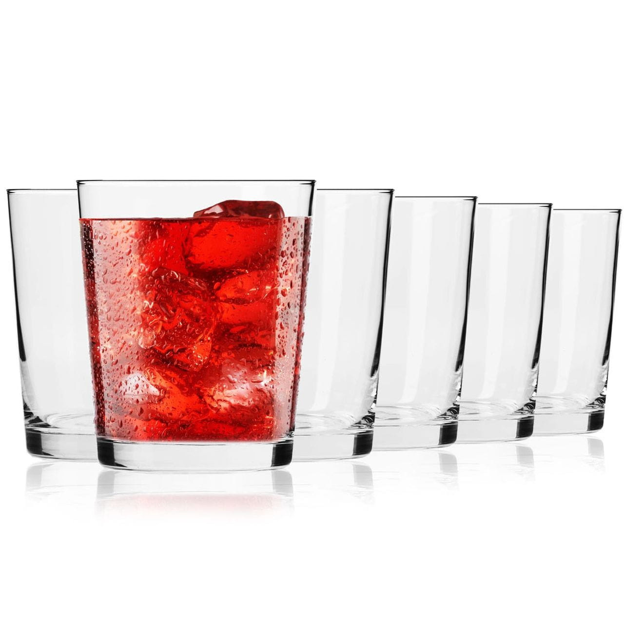 PURE Szklanki do napojów 250 ml | komplet 6 sztuk