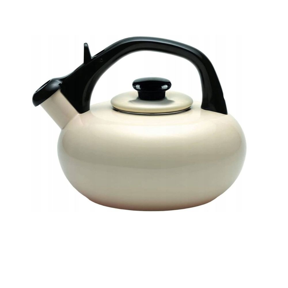 Czajnik emaliowany 2,5l kremowy Forchetto - Luna