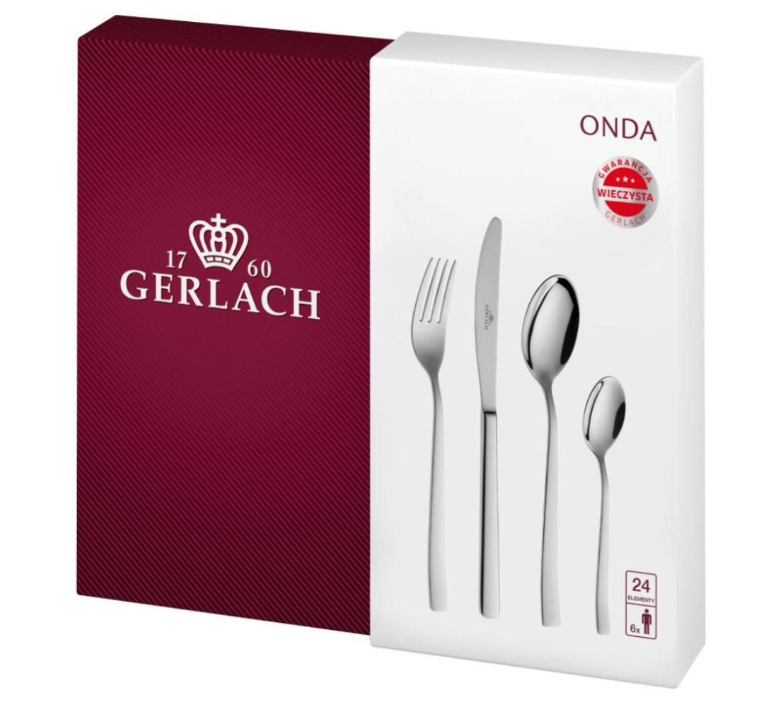Komplet sztućców na 6 osób (24 el.) Gerlach - Onda - obrazek 4