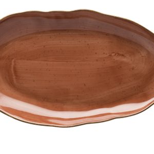 Półmisek 38cm Lubiana Stone Age ceglasty