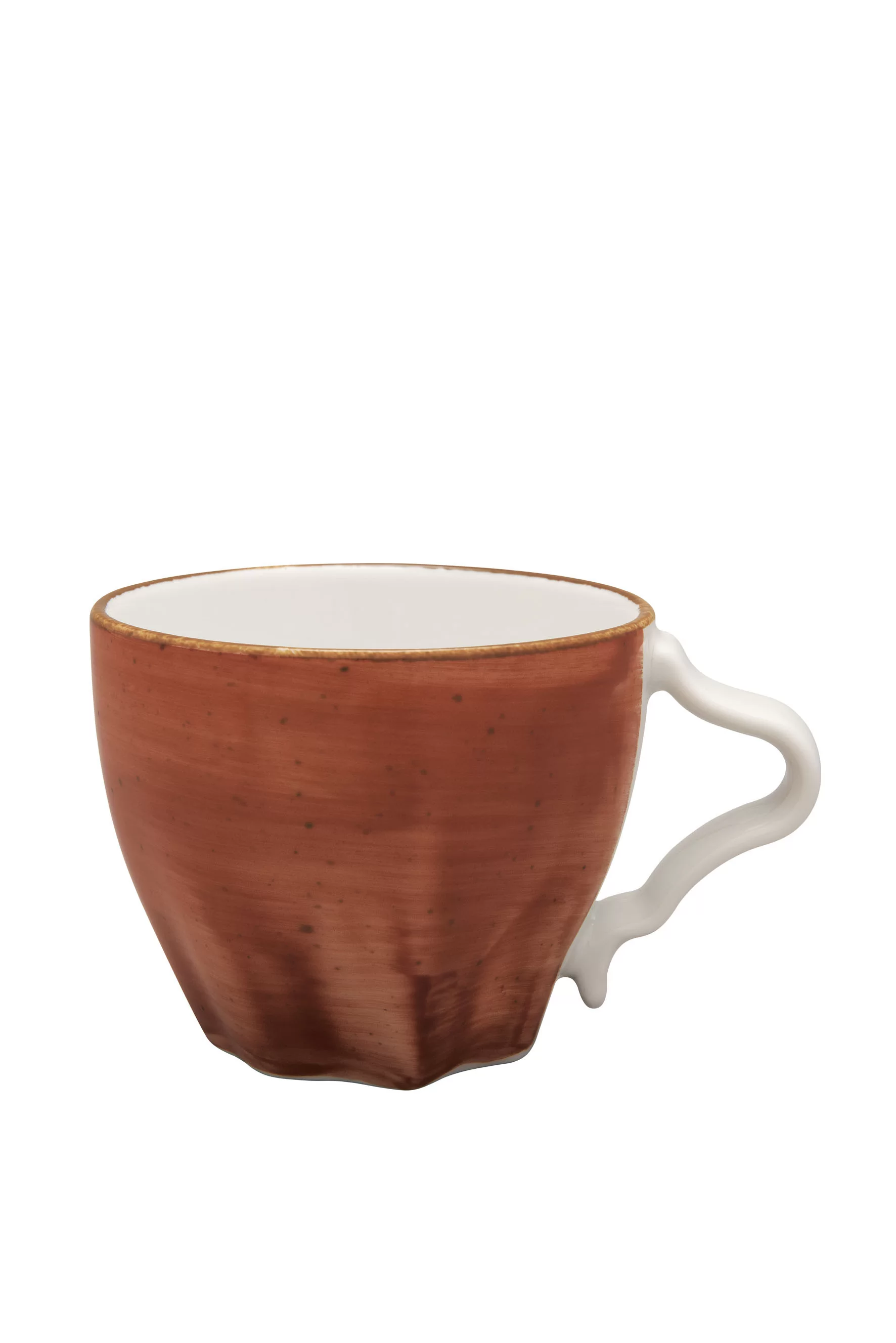 Filiżanki Stone Age ceglasty 250ml komplet 6 sztuk