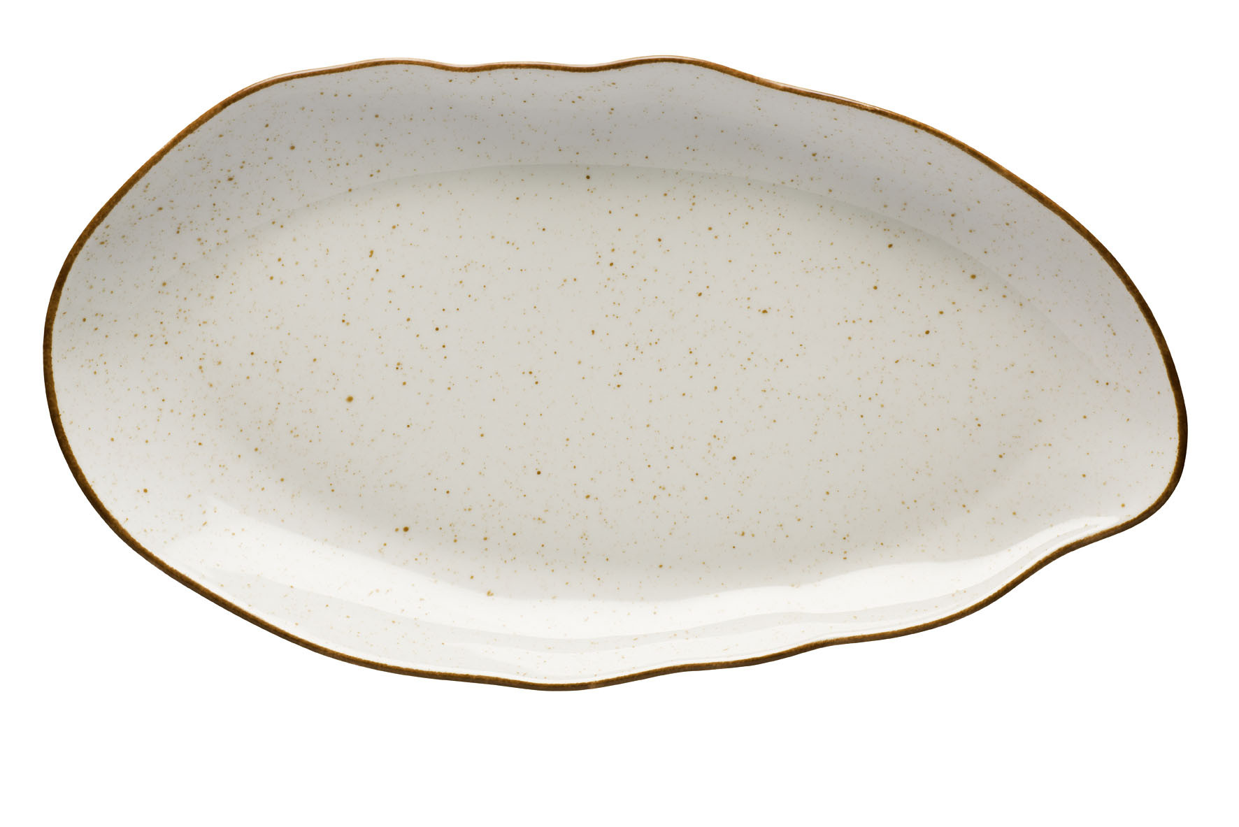 Półmisek 38cm Lubiana Stone Age krem