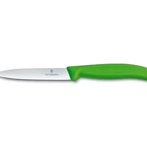 Nóż zielony 10 cm Victorinox - Swiss Classic