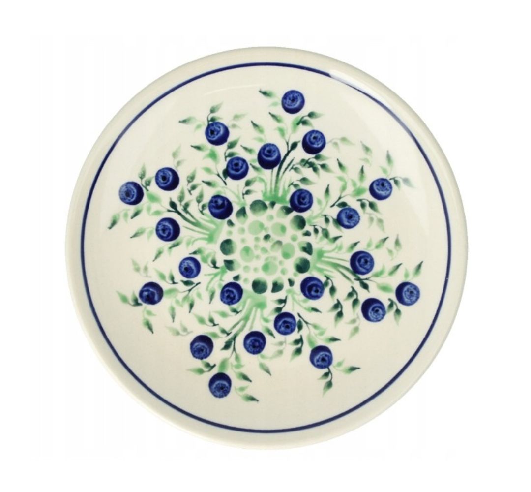 Talerz deserowy 16 cm dek. 1208 - Bolesławiec