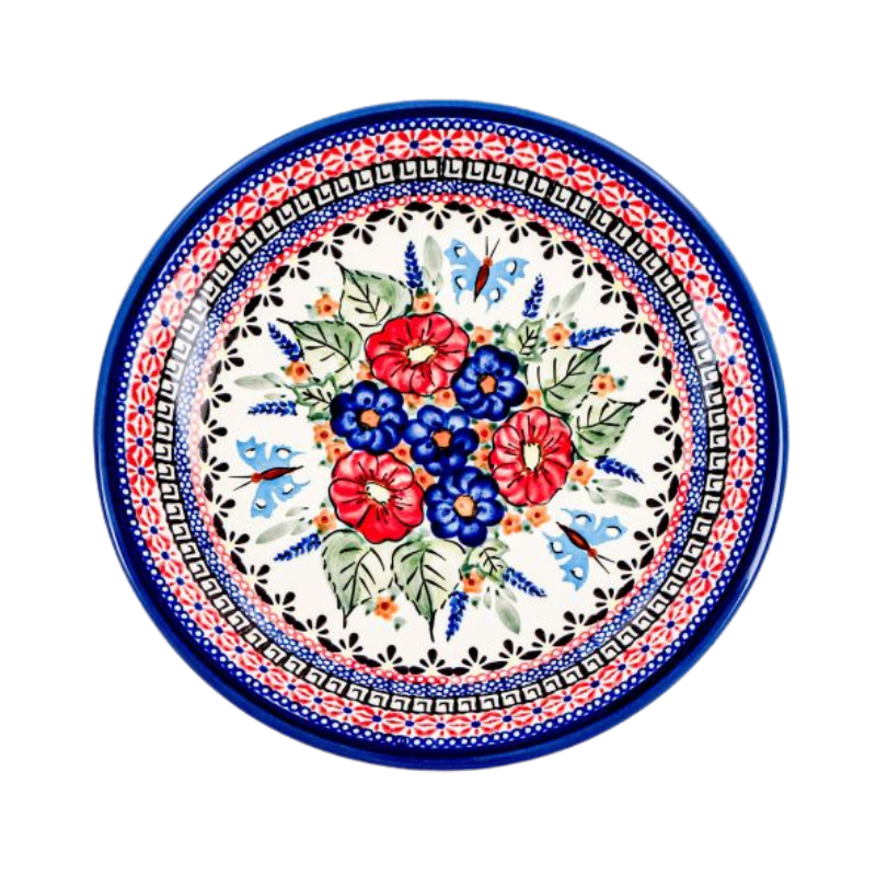 Talerz Bolesławiec 24 cm GU-1001-149 ART