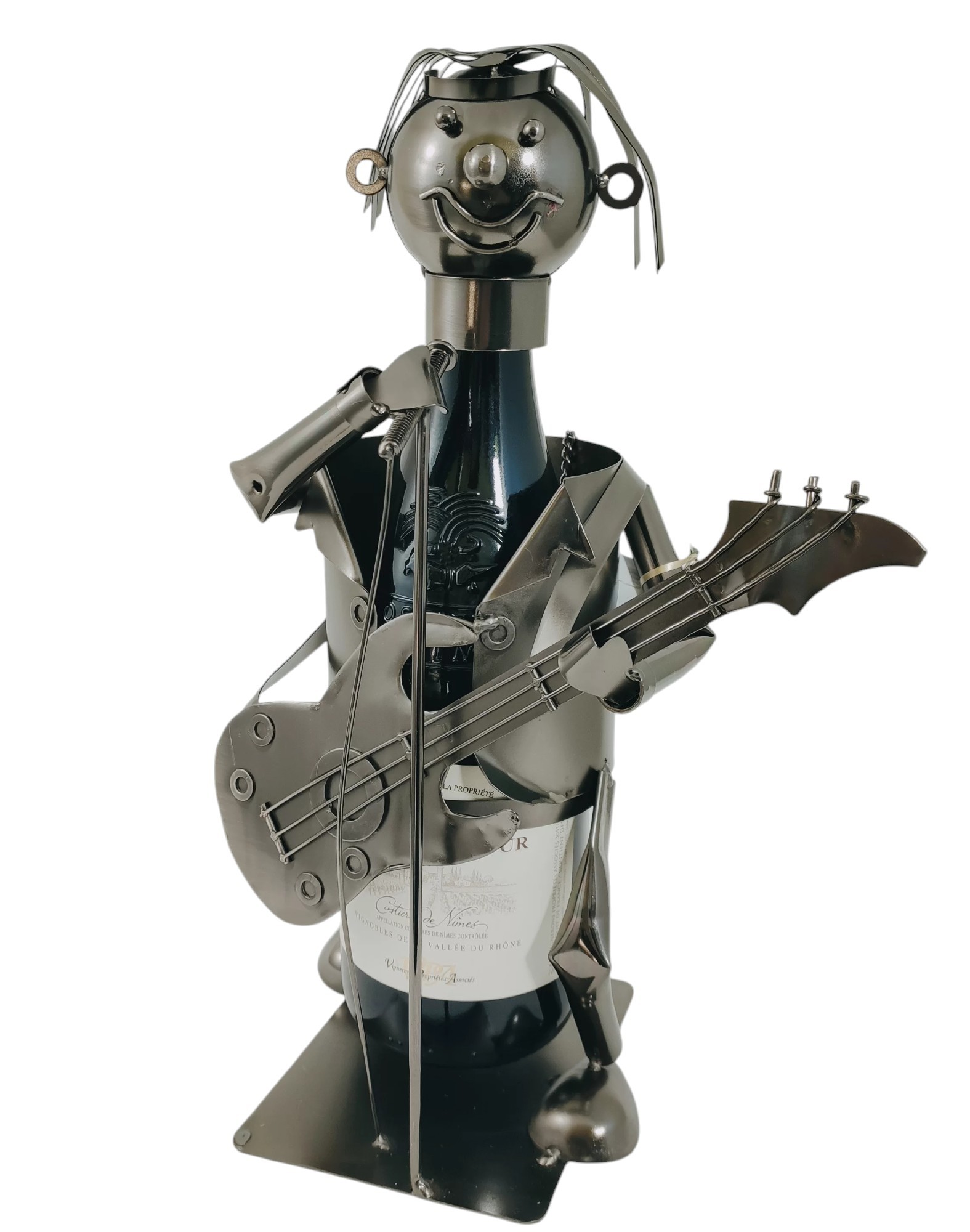 Stojak na butelkę Gitarzysta