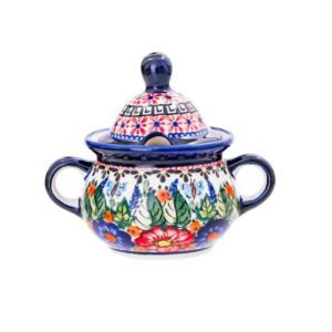 Cukiernica z uszami 350 ml dek. 149art - Bolesławiec