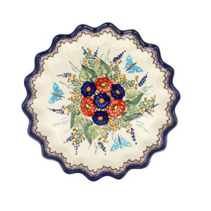 Talerz do zapiekania 32 cm dek. 149art - Bolesławiec