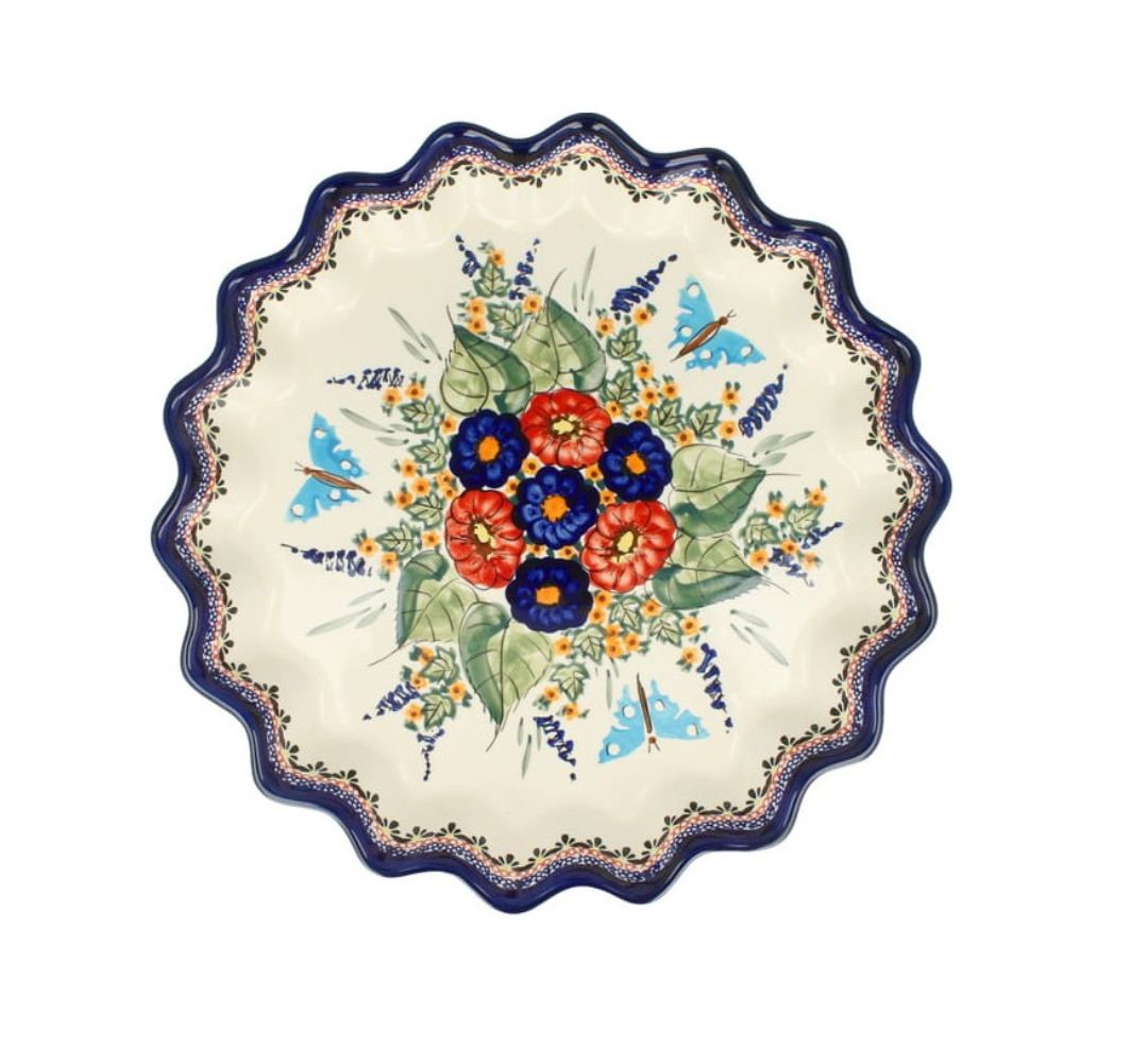 Talerz do zapiekania 32 cm dek. 149art - Bolesławiec