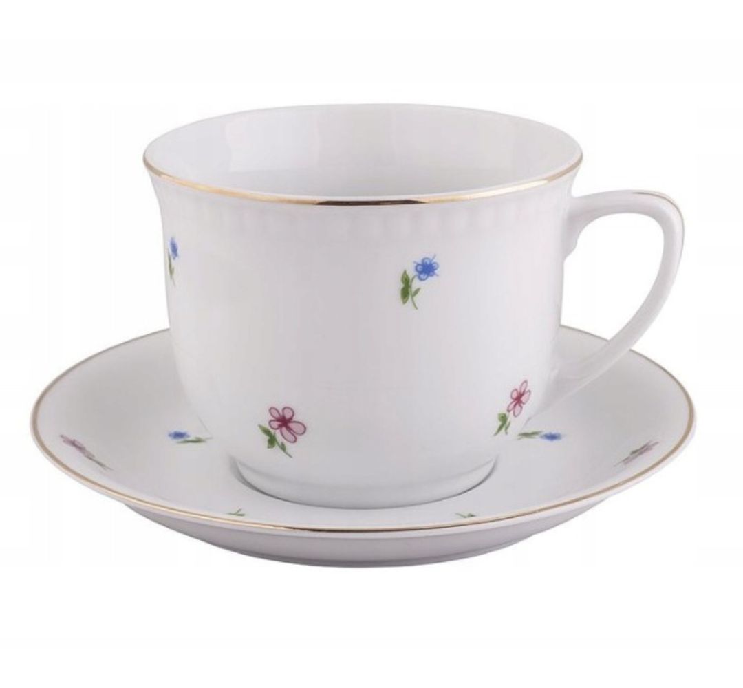 Filiżanka ze spodkiem 300ml/16 cm Lubiana - Jastra Wiedeń