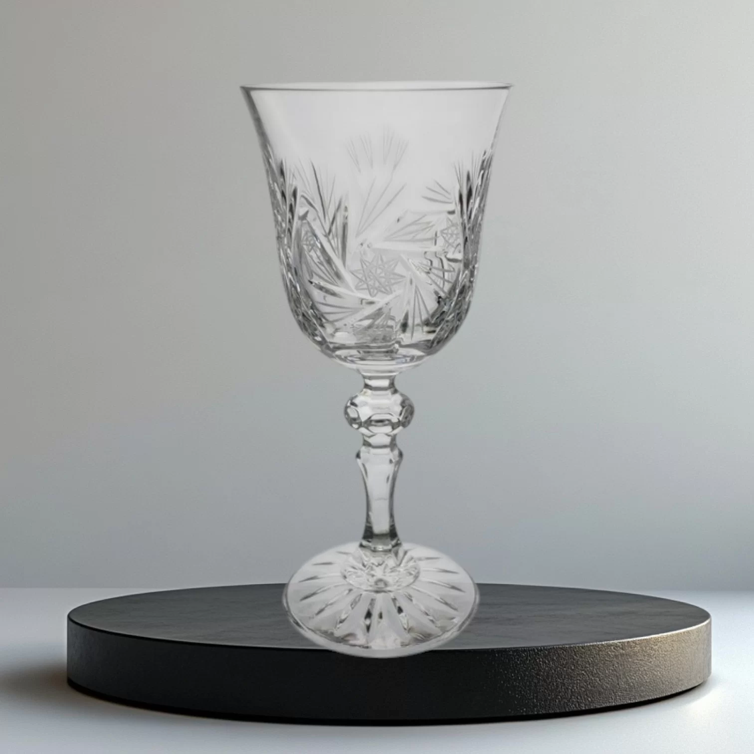 Kieliszek kryształowy goblet 220 ml Zawiercie 1353-IA247