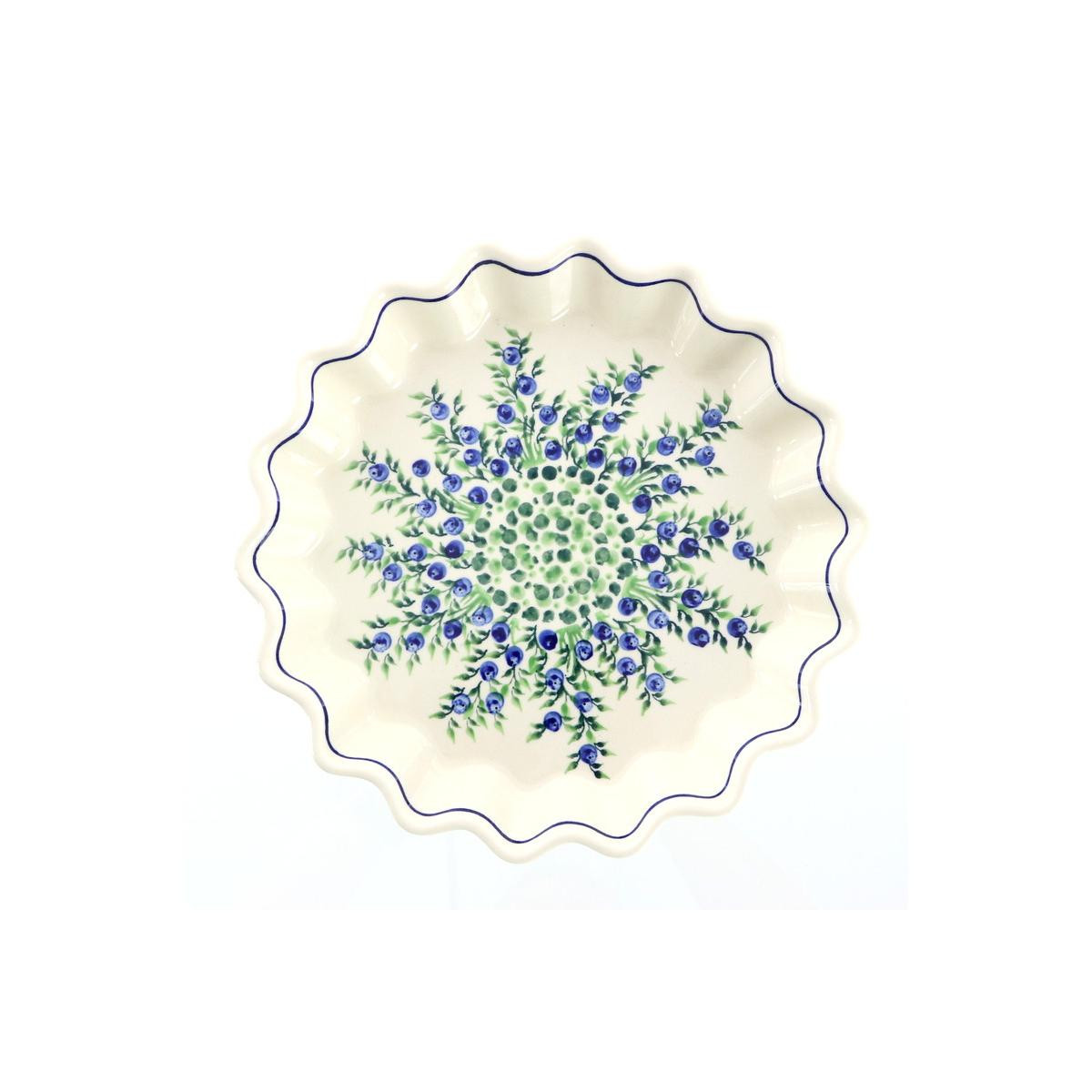 Talerz do zapiekania Bolesławiec 26,4 cm GU-1331-1208 Jagody