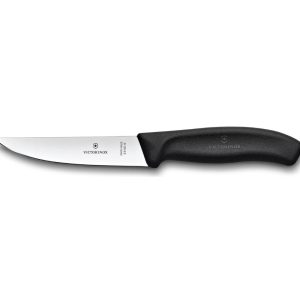 Nóż do porcjowania czarny 12 cm Victorinox - Swiss Classic