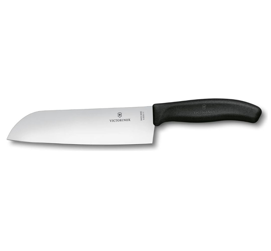 Nóż uniwersalny santoku czarny 17 cm Victorinox - Swiss Classic