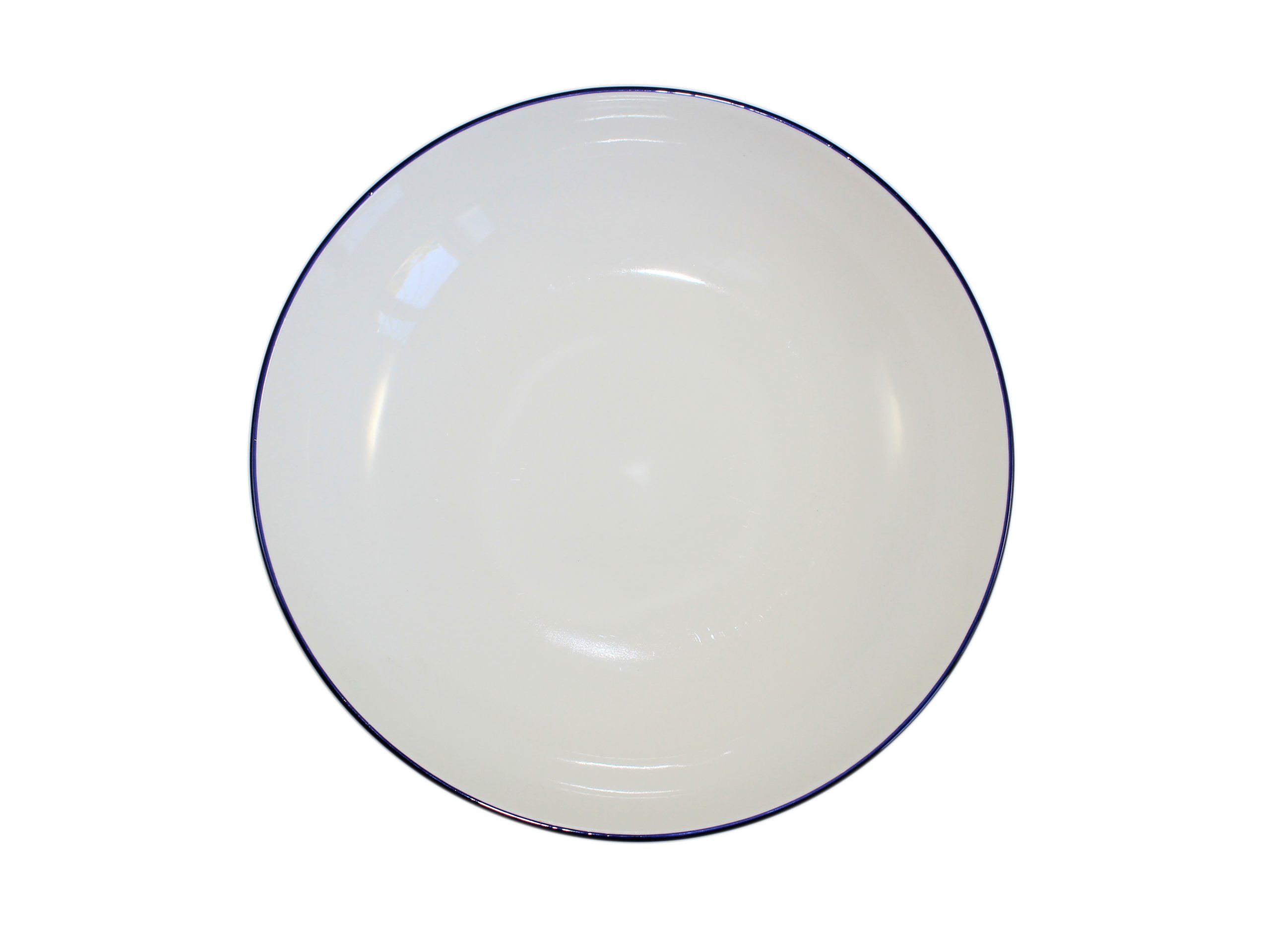 Komplet talerzy na 6 osób (18 el.) Bogucice - Base Blue 1235