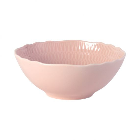 Salaterka okrągła 17 cm Sofia Różowa