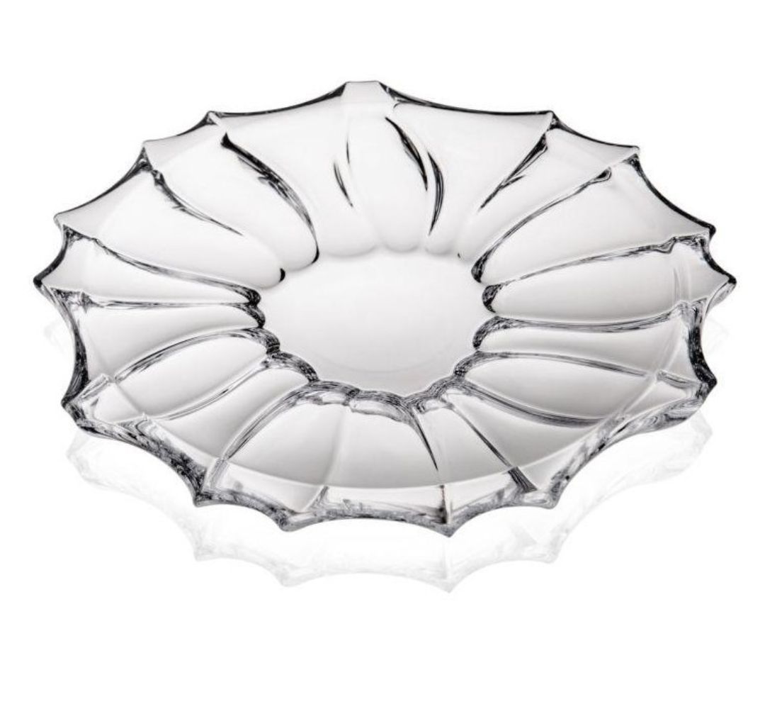 Talerz kryształowy 20 cm Bohemia - Plantica