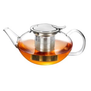 Dzbanek żaroodporny z zaparzaczem 1050ml Wilmax - Thermo Glass