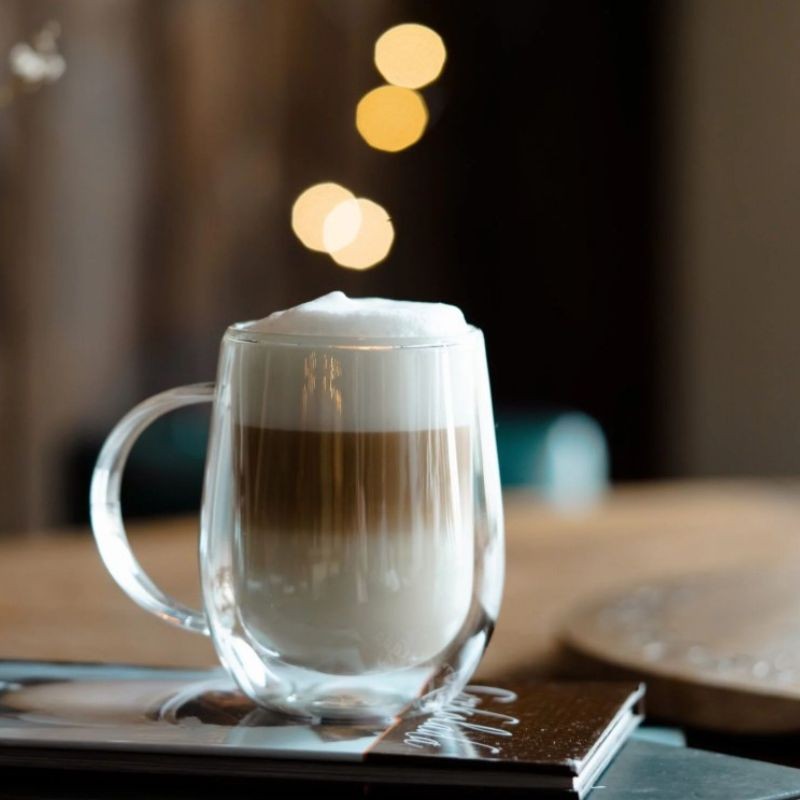 Komplet 2 szklanek z podwójną ścianką 300ml Vialli Design - AMO