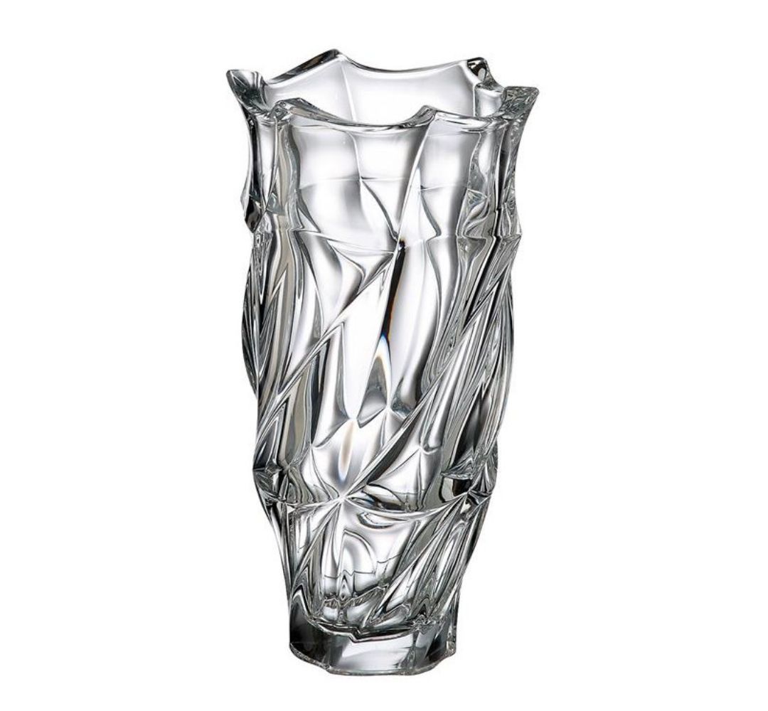 Wazon kryształowy 30 cm Bohemia - Flamenco