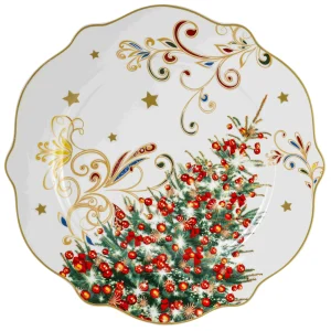 Talerz Świąteczny z Choinką 27 cm - Marco Polo